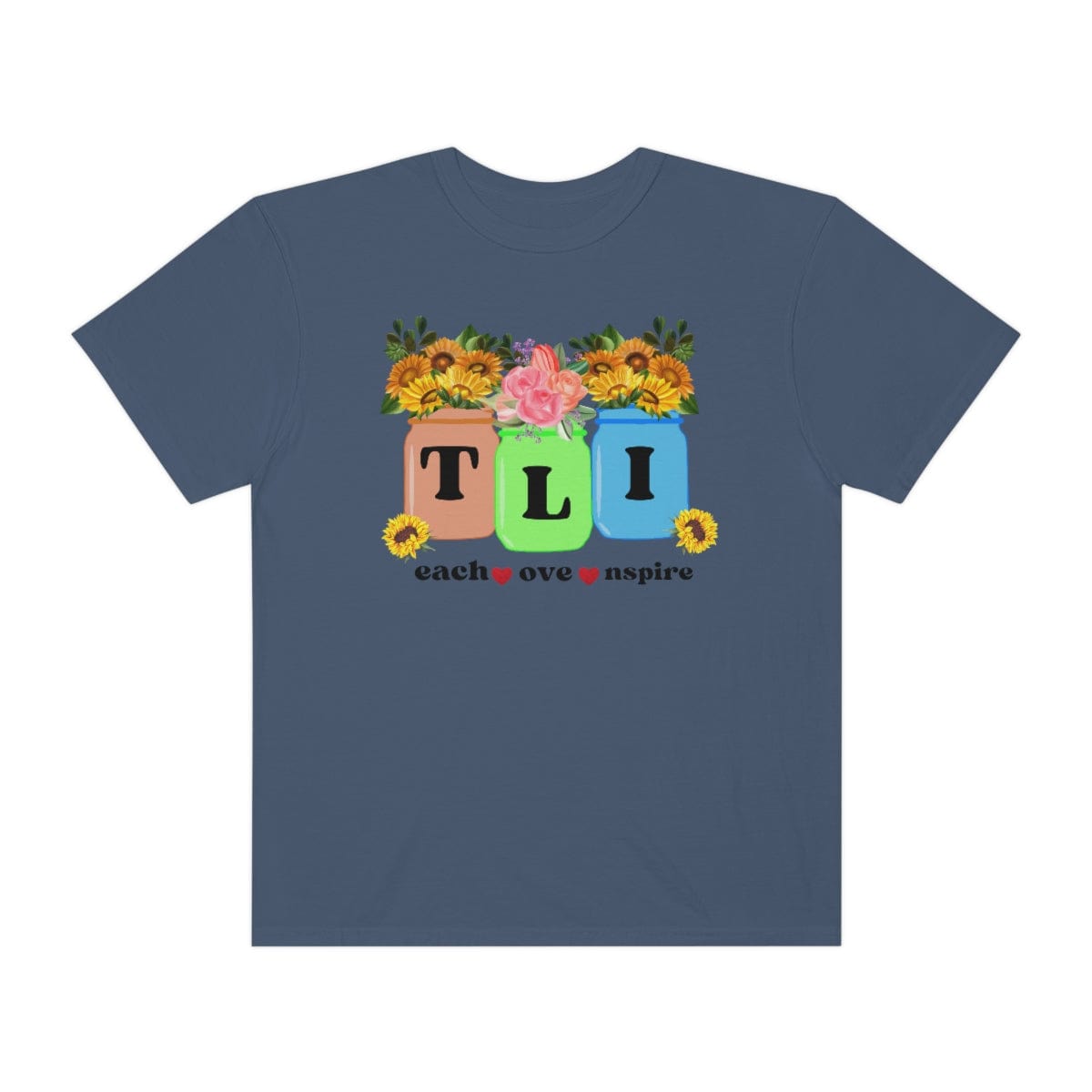 Fall Teacher Comfort Colors Shirt, Thankful Floral Shirt, Teacher Thanksgiving Gift, Teacher Shirt, Teacher Gift, U