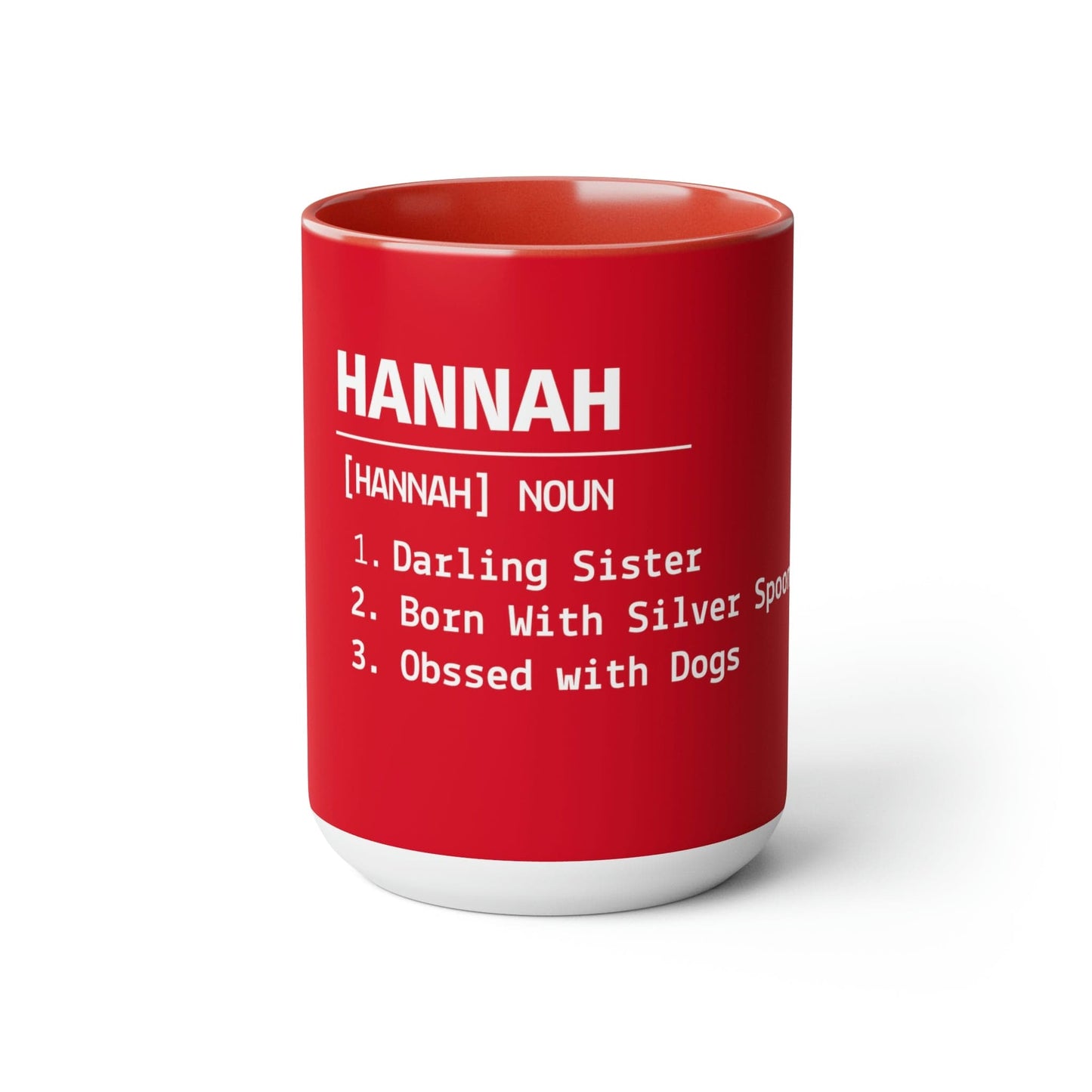 Surprise Your Loved Ones with Personalized Name Definition 2023 Mug for Birthday, Anniversary, and More 15 oz Two-Tone Coffee Mugs