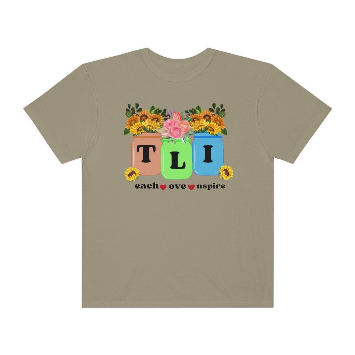 Fall Teacher Comfort Colors Shirt, Thankful Floral Shirt, Teacher Thanksgiving Gift, Teacher Shirt, Teacher Gift, U