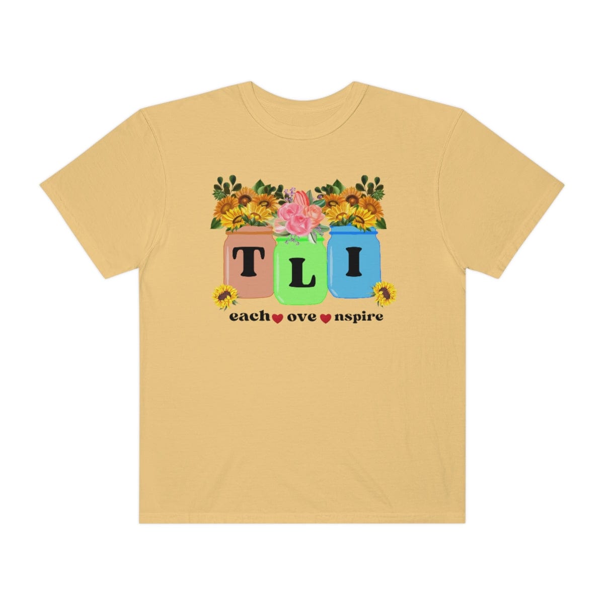 Fall Teacher Comfort Colors Shirt, Thankful Floral Shirt, Teacher Thanksgiving Gift, Teacher Shirt, Teacher Gift, U