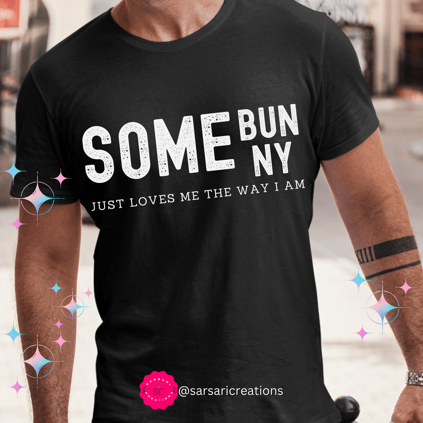 2023 Unisex SomeBuny Just Loves Me Funny Premium Easter Easter Day T-Shirt