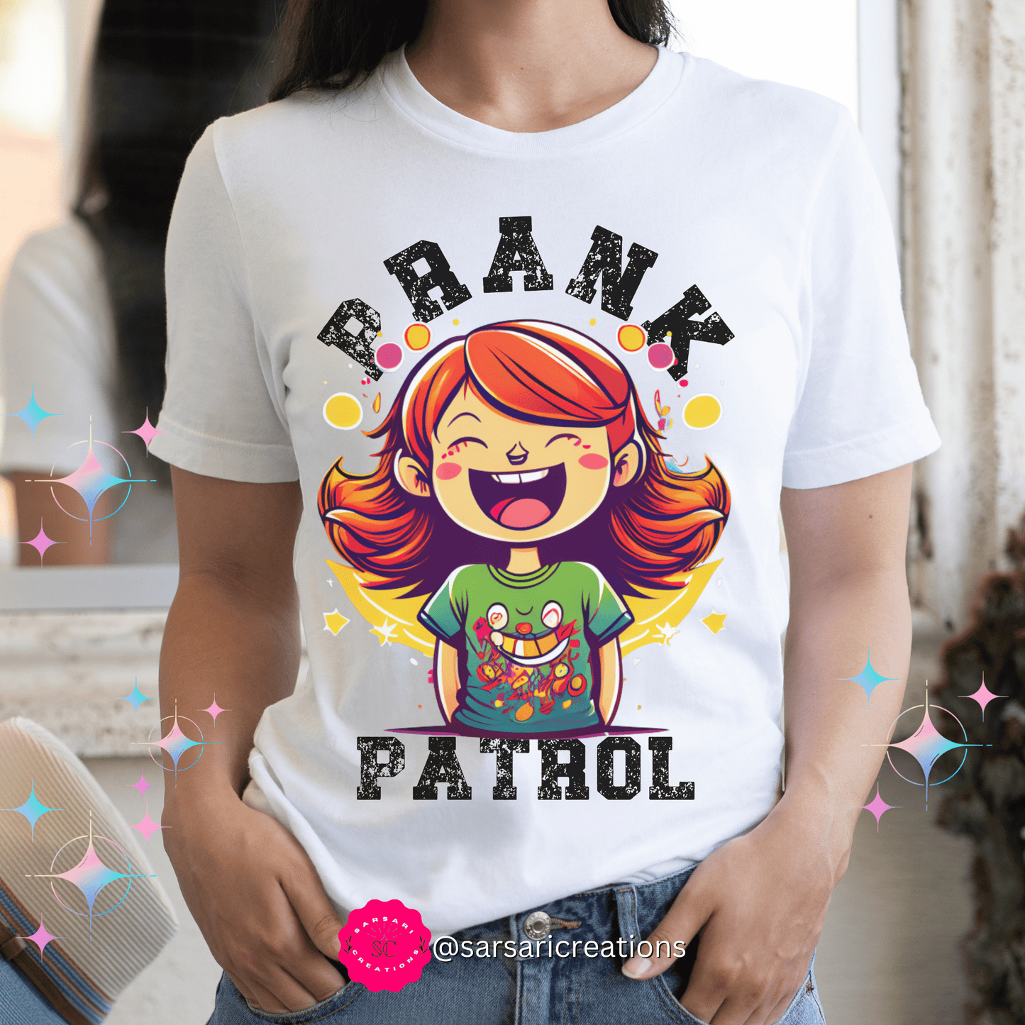 2023 Unisex Prankster Lover Prank Patrol Squad Pranks Quote April Fool's Day Joke Humor Comedy Sayings Sarcastic T-Shirt