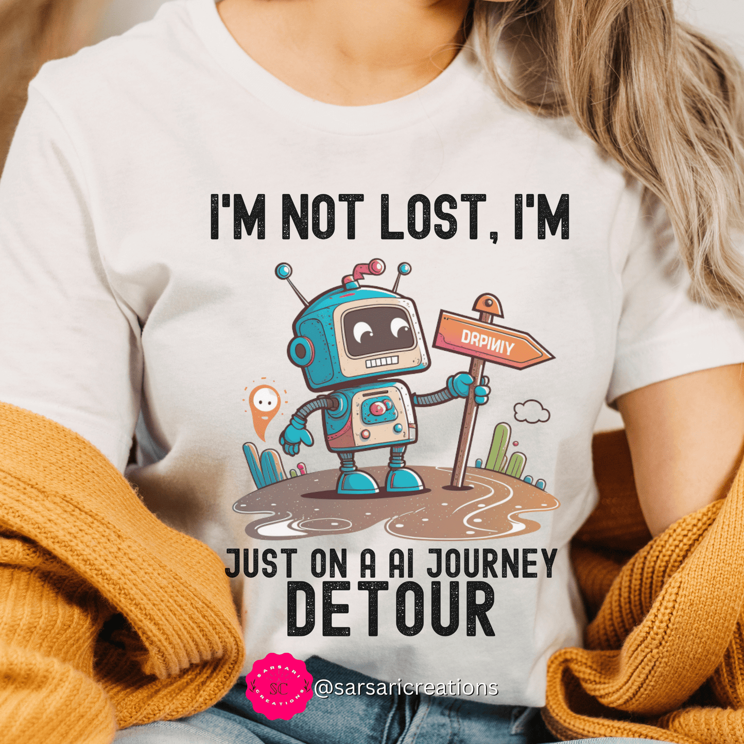 2023 Unisex AI Journey Prompt Engineer Forward Slash /imagine prompt AI Bot T-Shirt