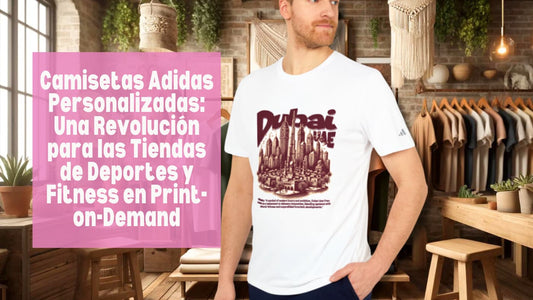 Camisetas Adidas Personalizadas: Una Revolución para las Tiendas de Deportes y Fitness en Print-on-Demand
