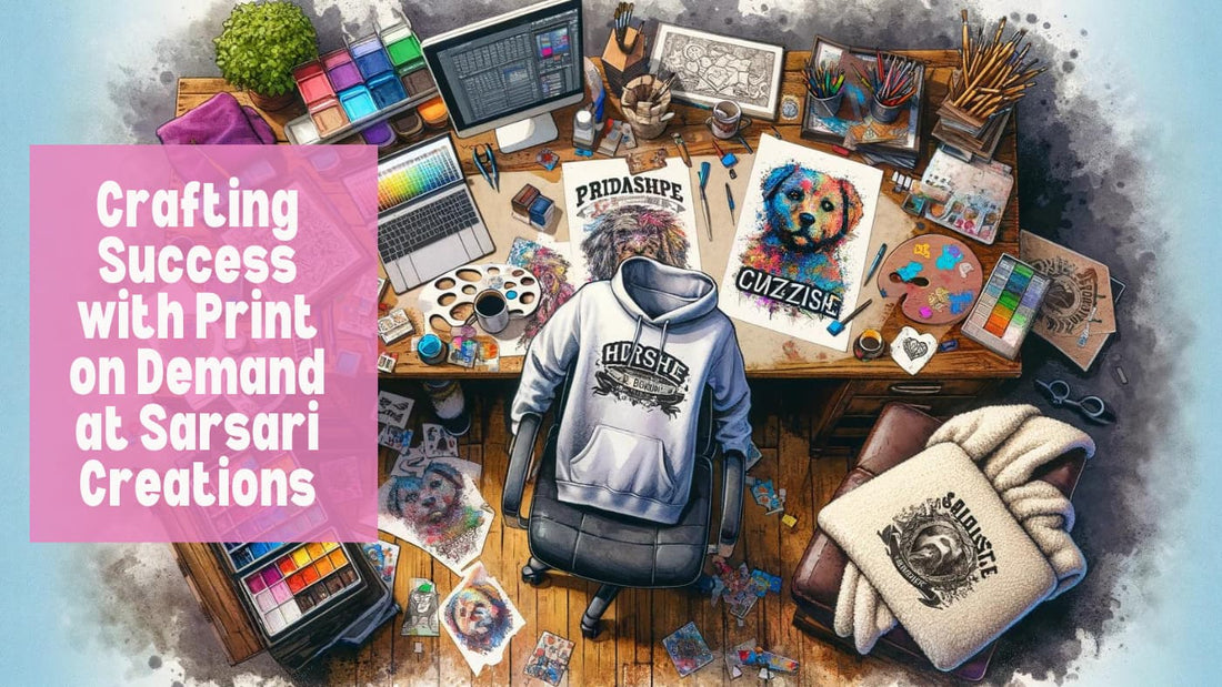 Crafting Success with Print on Demand at Sarsari Creations
