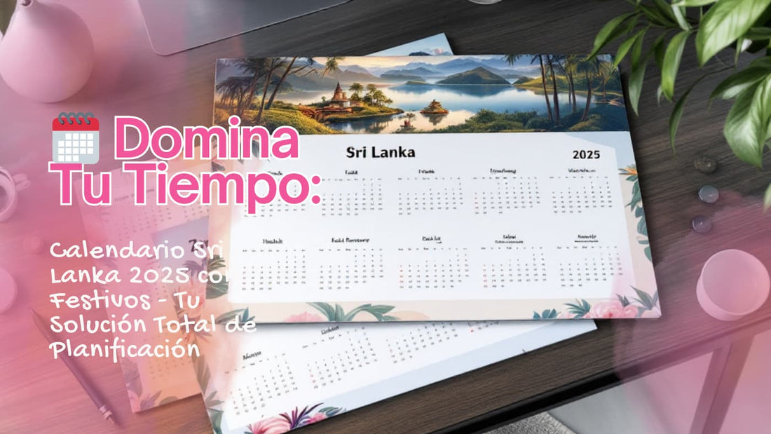 Calendario Sri Lanka 2025 con Festivos - Tu Solución Total de Planificación