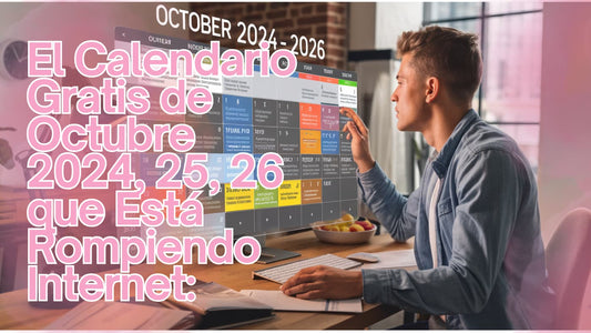 El Calendario Gratis de Octubre 2024, 25, 26 que Está Rompiendo Internet