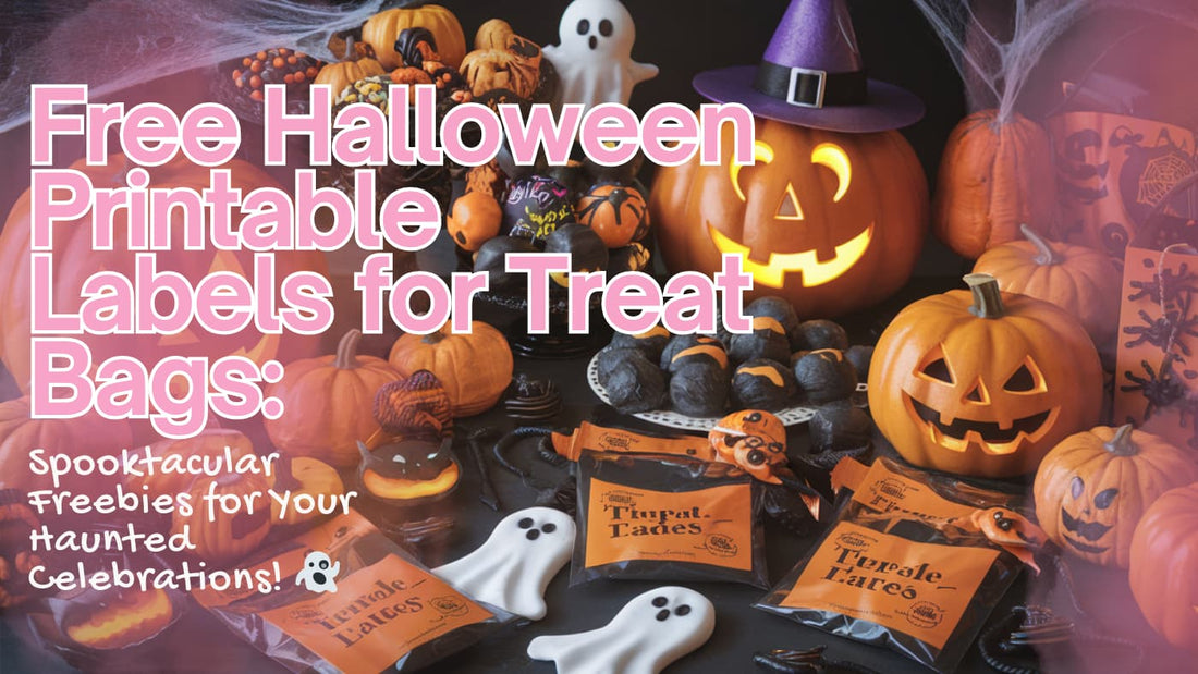 Free Halloween Printable Labels for Treat Bags: Spooktacular Freebies for Your Haunted Celebrations! 👻