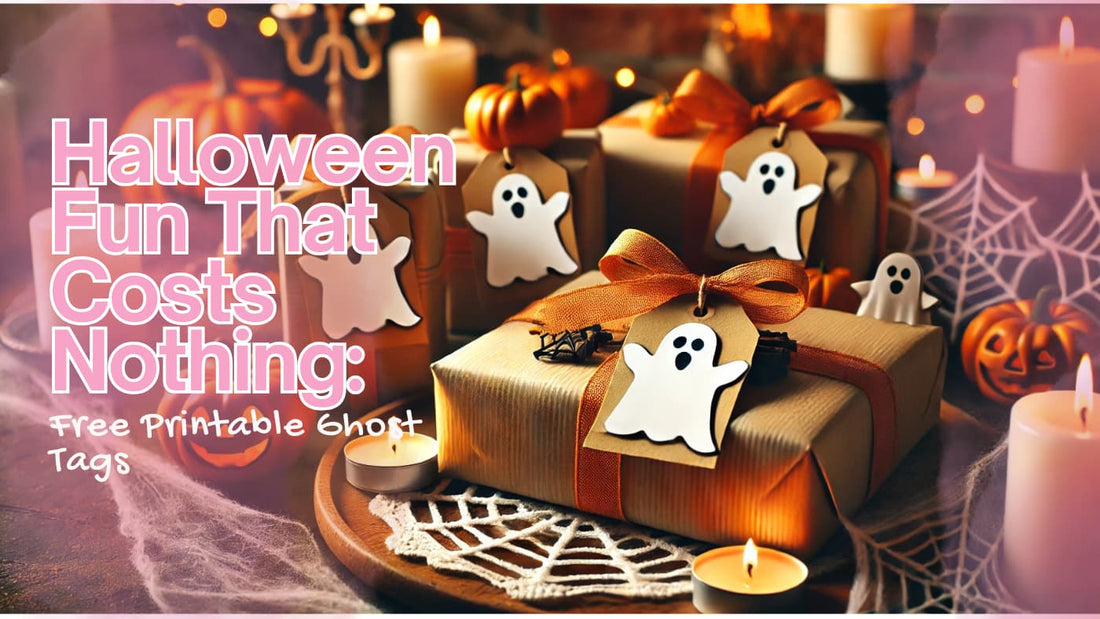 Halloween Fun That Costs Nothing: Free Printable Ghost Tags