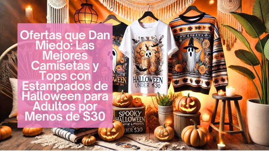 Ofertas que Dan Miedo Las Mejores Camisetas y Tops con Estampados de Halloween para Adultos por Menos de $30