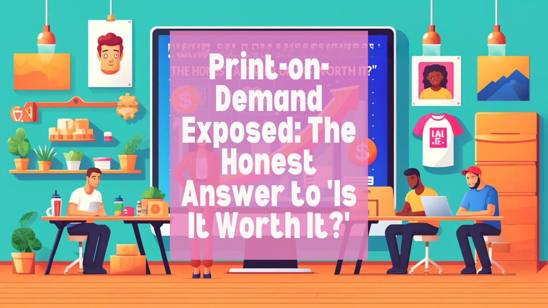 Print-on-Demand Exposed The Honest Answer to 'Is It Worth It'