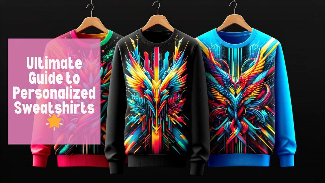 Ultimate Guide to Personalized Sweatshirts 🌟 Custom Design Tips 