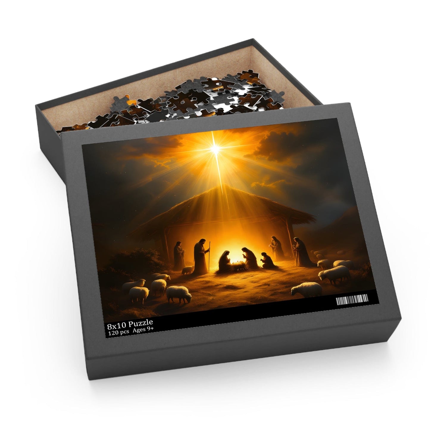 SARSARI The Star of Bethlehem Jigsaw Puzzle Games (120, 252, 500 pieces) for Adults | Educational Brain Toys | Holiday Religious Gift for Family