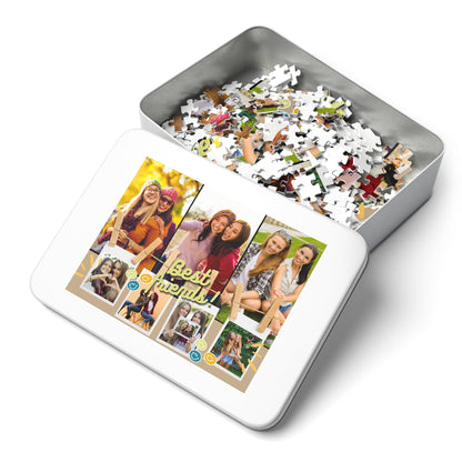 Custom Picture Best Friends Jigsaw Puzzle - 1000/500/252/110 Pieces - Customized Gifts for Best Friends Birthday