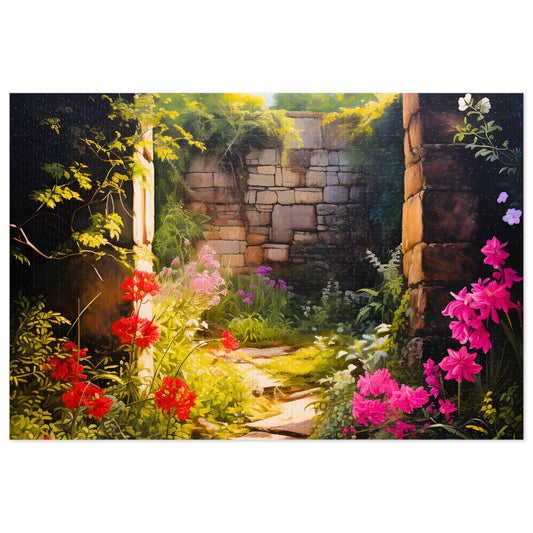 Bold And Beautiful Jigsaw Puzzle 1000 pieces of Secret Hidden Gard - Fun & Challenging - Best Gift for Teenager - Family Game - Puzzle for Adult & 14+ Kids