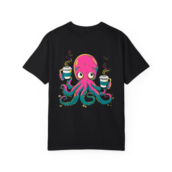 Funny Coffee Octopus Tee