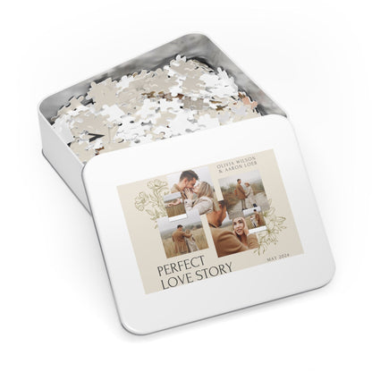 Personalized Jigsaw Puzzle Gift for Boyfriend from Photo - 1000/500/252/110 Pieces - Creative DIY Valentine's Day Gifts for Him