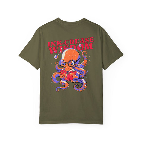 Sarcastic Reading Octopus Tee