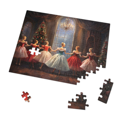 Modern Christmas Jigsaw Puzzle (1000 Pieces): Nutcracker | Custom Sizes (110-1000) | Challenging Holiday Puzzle Gift | Educational Activity for Kids & Adults