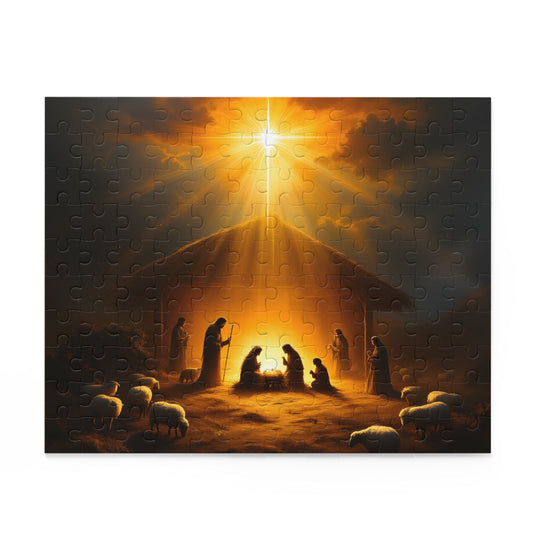 SARSARI The Star of Bethlehem Jigsaw Puzzle Games (120, 252, 500 pieces) for Adults | Educational Brain Toys | Holiday Religious Gift for Family