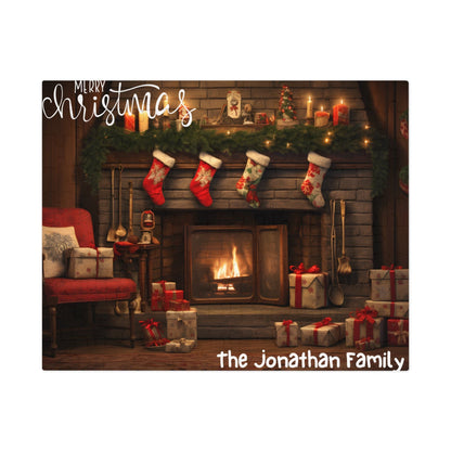 Custom Jigsaw Puzzle 1000 Pieces: Cozy Fireplace | Custom Text with Sizes (110-1000 Pieces) | Challenging Puzzle | Ideal Gift | Educational Family Activity