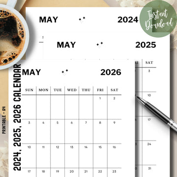 May Calendar