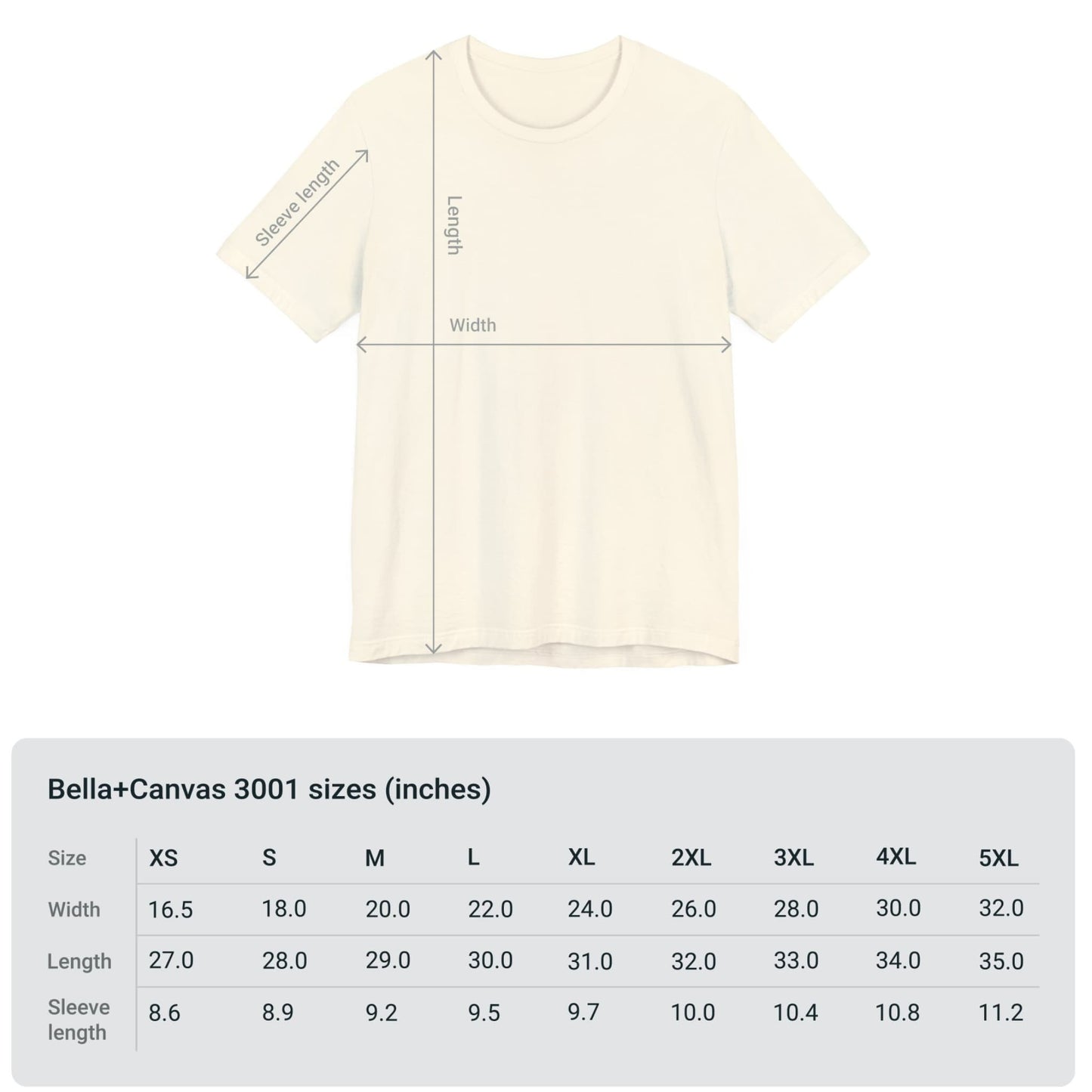 Professional Dog Snuggler Graphic natural tee size chart