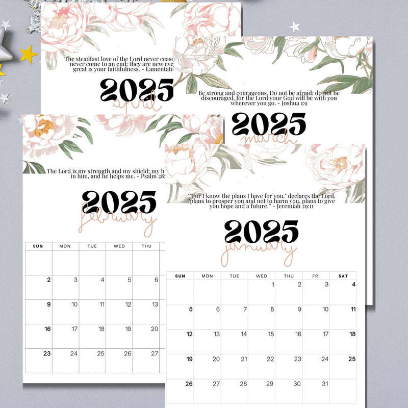Calendario Bíblico Febrero 2025