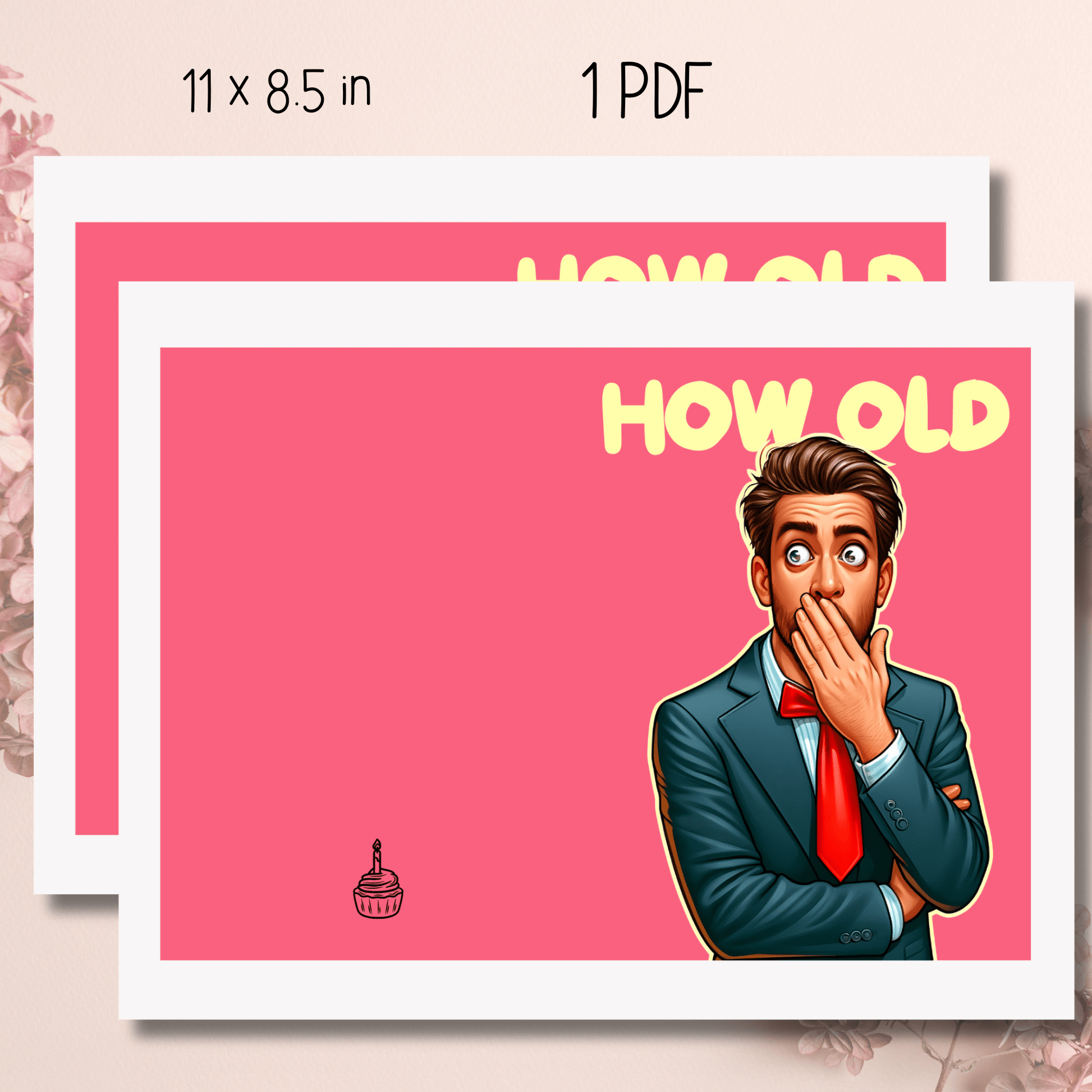 Sarcastic How Old Printable Birthday Card – Free Digital Download – SarsariCreations sarcastic-how-old-printable-birthday-card-free-digital-download-sarsaricreations