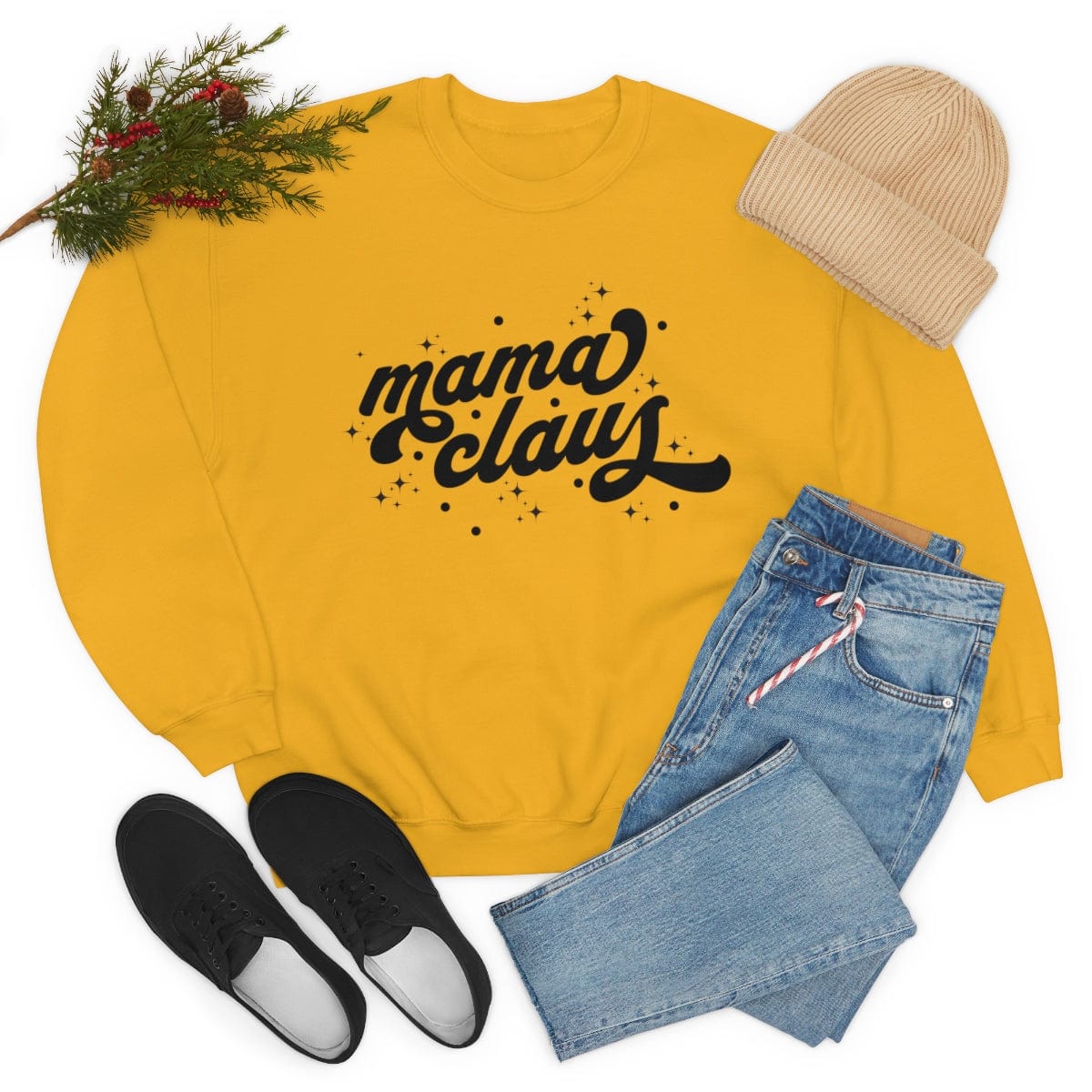 Christmas Things Mama Claus Sweatshirt, Crewneck Sweatshirt, Mummy Christmas Theme Sweater, Aesthetic Christmas Crewneck, Mom to Be, Gift for Mummy