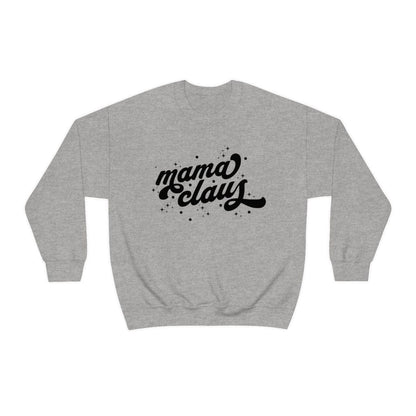 Christmas Things Mama Claus Sweatshirt, Crewneck Sweatshirt, Mummy Christmas Theme Sweater, Aesthetic Christmas Crewneck, Mom to Be, Gift for Mummy