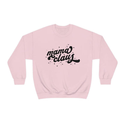 Christmas Things Mama Claus Sweatshirt, Crewneck Sweatshirt, Mummy Christmas Theme Sweater, Aesthetic Christmas Crewneck, Mom to Be, Gift for Mummy