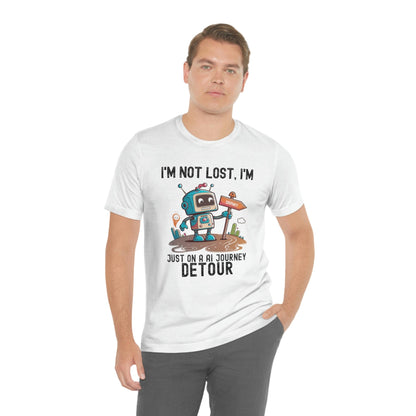 2023 Unisex AI Journey Prompt Engineer Forward Slash /imagine prompt AI Bot T-Shirt