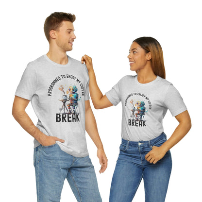 2023 Unisex Programmed Break Artificial Intelligence Developer Tech Geek Premium Gift T-Shirt