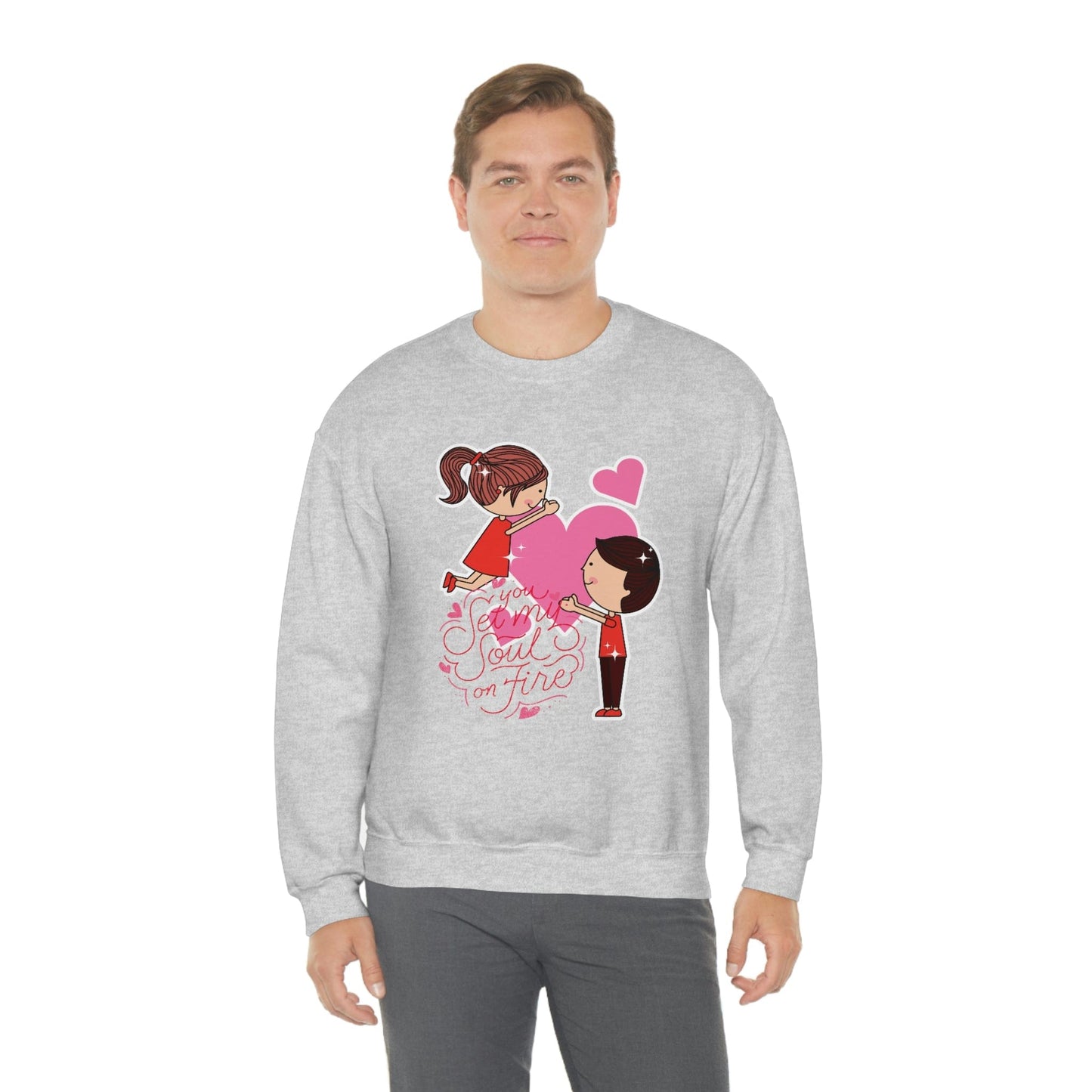 2023 Valentine's Day Sweatshirt: Hearts Beee Mine, Stay Cozy and in Love