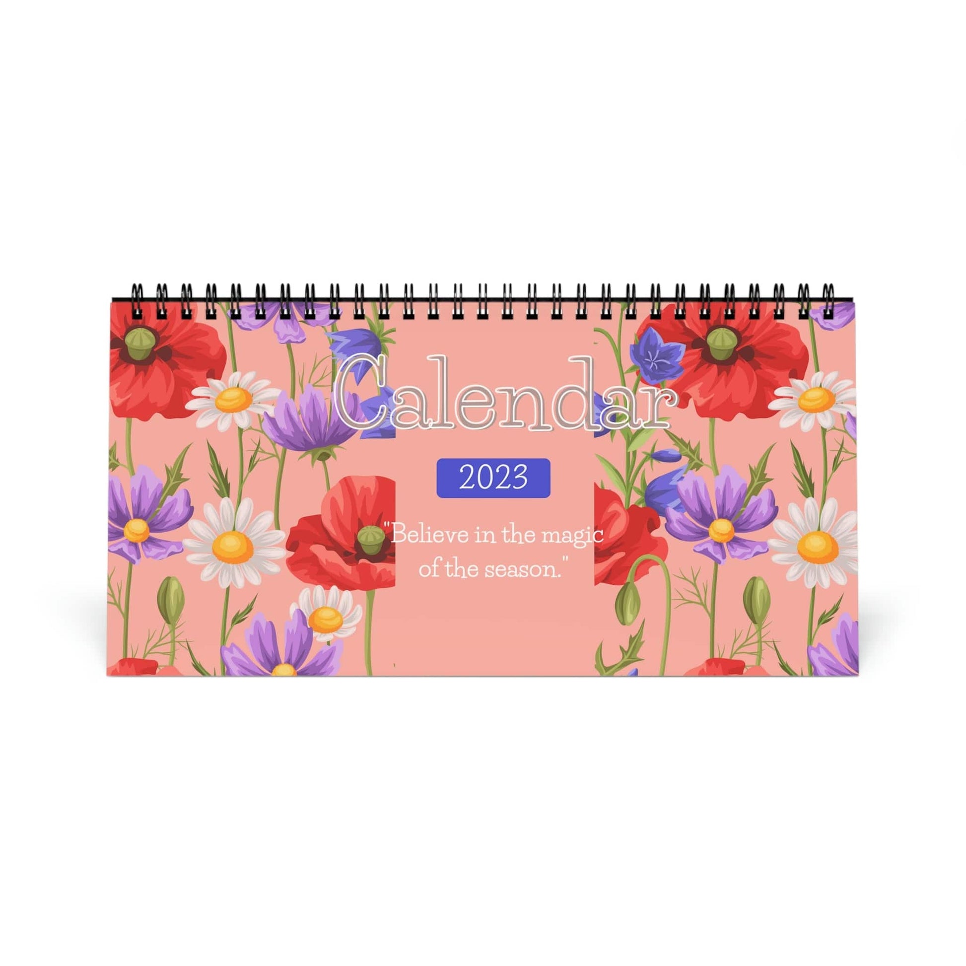 Flower Bunch Desk Calendar