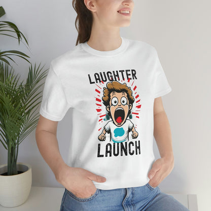 2023 Unisex Laughter Launch Prankster Lover Squad Pranks Quote April Fool's Day Joke Humor Comedy Sayings Sarcastic T-Shirt