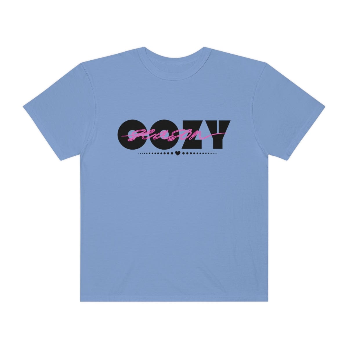 Men Cozy Season Shirt, Comfort Colors Shirt, Cozy Vibes T-Shirt, Fall Shirt, Thanksgiving Gift, Unisex Garment-Dyed T-shirt