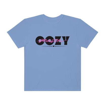 Men Cozy Season Shirt, Comfort Colors Shirt, Cozy Vibes T-Shirt, Fall Shirt, Thanksgiving Gift, Unisex Garment-Dyed T-shirt