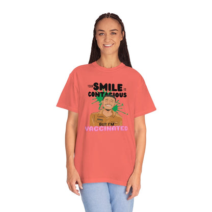 Your Smile Contacious But I'M Vacinated  T-Shirt For Men Boy