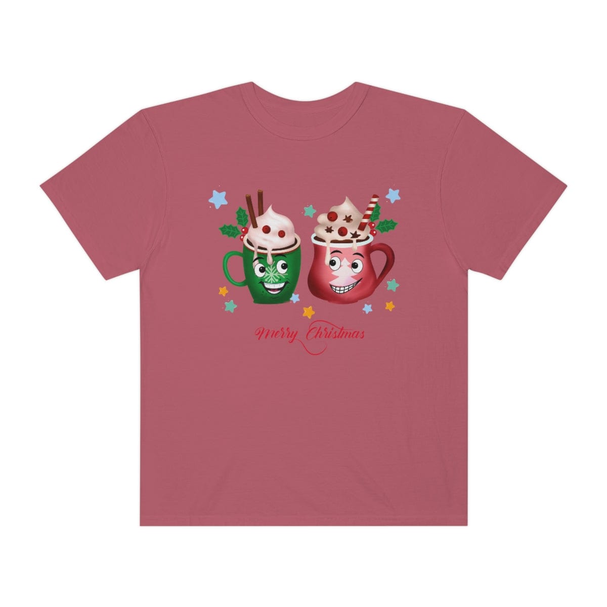 Retro Christmas Comfort Colors Shirt, Christmas Coffee Shirt, Christmas Women Gift, Retro Holiday Shirt, Funny Xmas T-Shirt