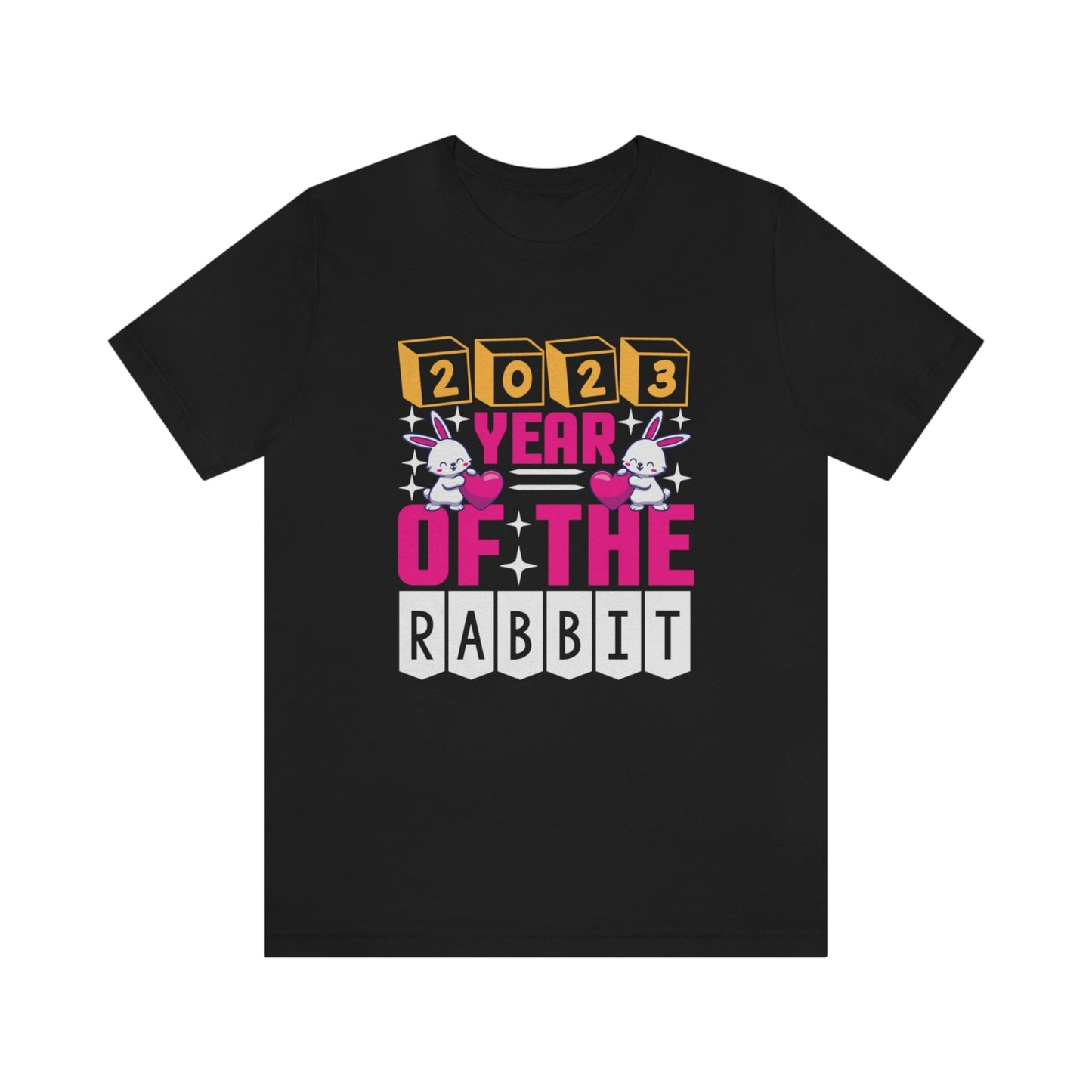 Hop into Good Charm: 2023 Year of the Rabbit T-Shirt - SarsariCreations