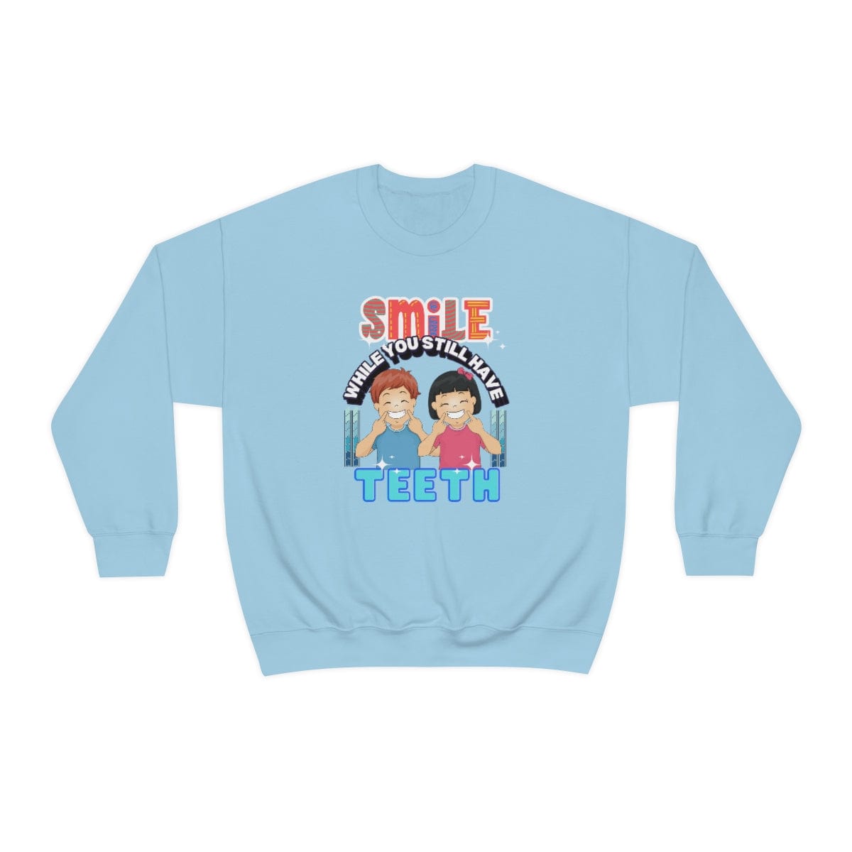 Smile While You Still Have Teeth Sweatshirt, Crewneck Sweatshirt, Mummy Christmas Theme Sweater, Women's Christmas Crewneck, Mom to Be, Gift for Mum