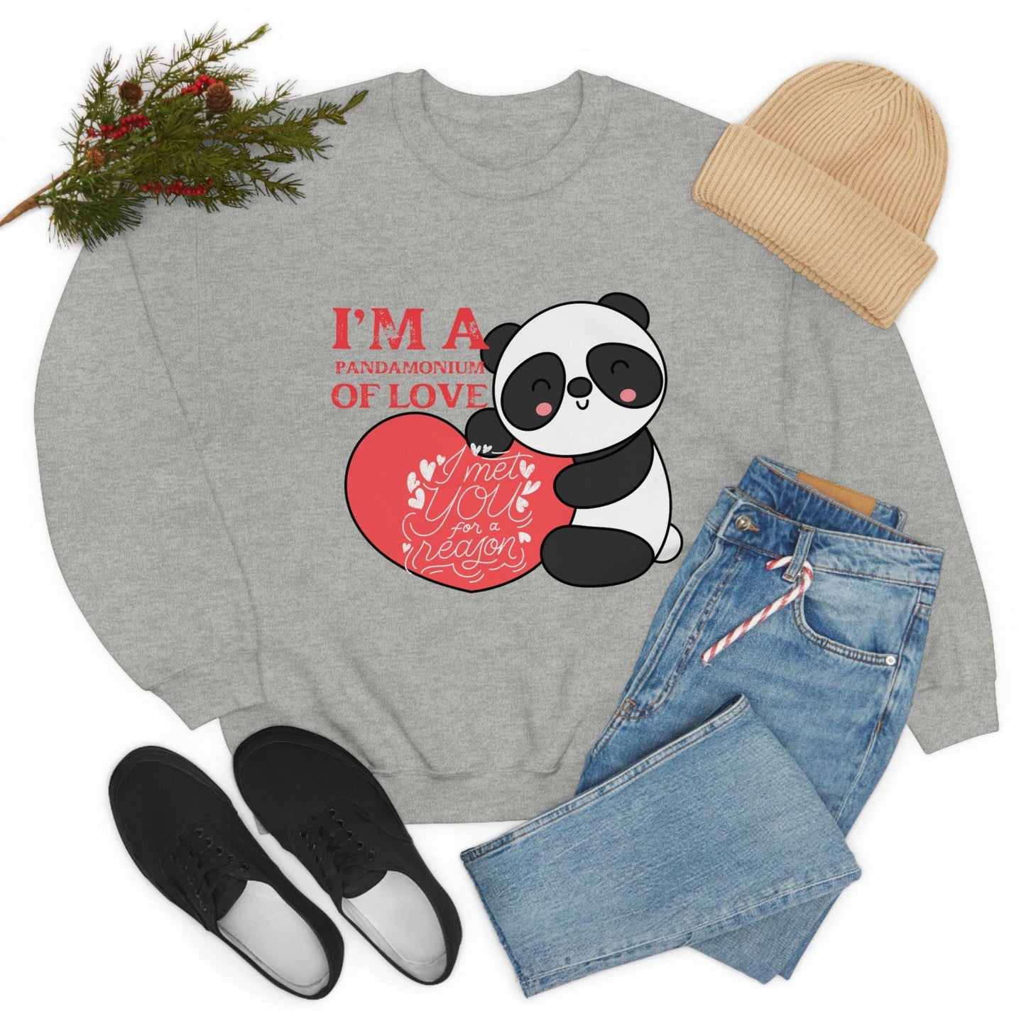 2023 Valentine's Day Sweatshirt: I'm Pandemonium of Love