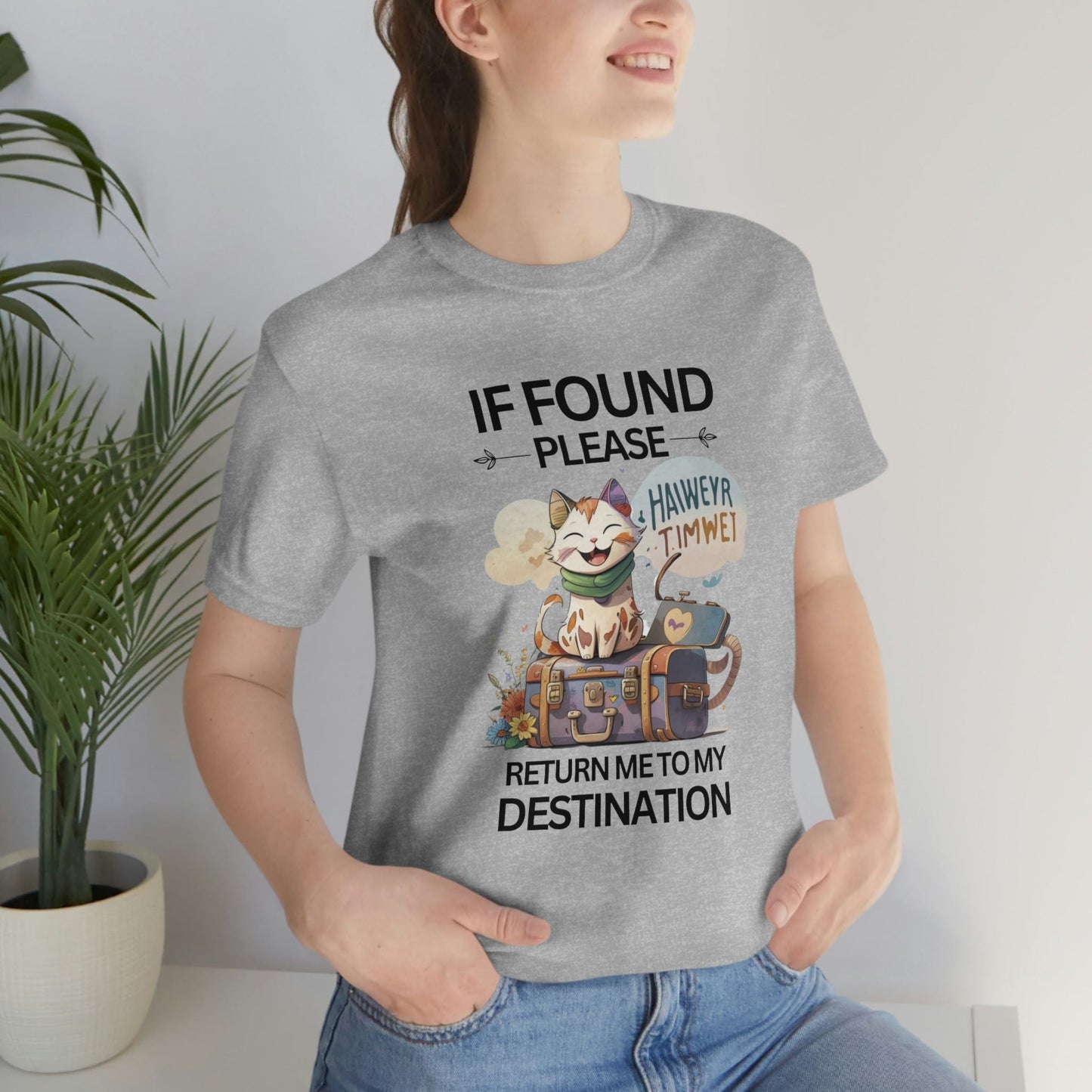 2023 Unisex Return Me to My Destination Cat Herder Aesthetic Exploration T-Shirt