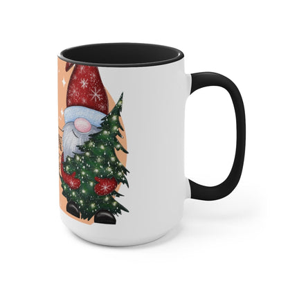 Family Customized Coffee Mug, Home Decor, Gift for Friends 15 oz Two-Tone Coffee Mugs