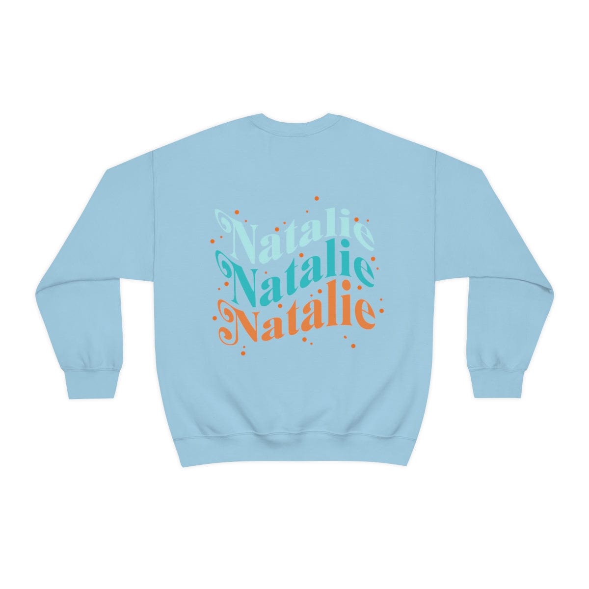 Personalized Name Oversized Sweatshirt