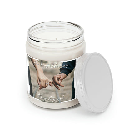 Custom Photo Candle - Personalised Scented Soy Gift for Valentine's Day, Couple, Him or Her, Handmade
