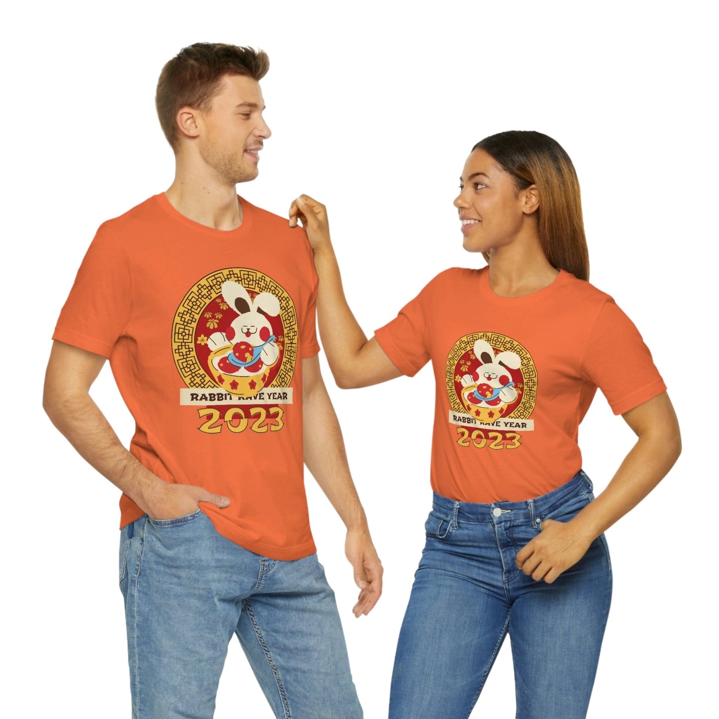 Rabbit Year 2023: Chinese New Year T-Shirt - SarsariCreations