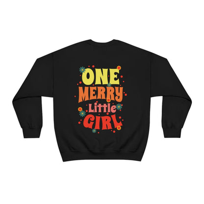 One Merry Little Girl Oversized Sweatshirt